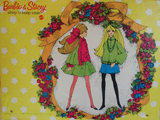 Vintage Mattel Barbie  Stacey Doll Sleep N Keep Vinyl Carry Case