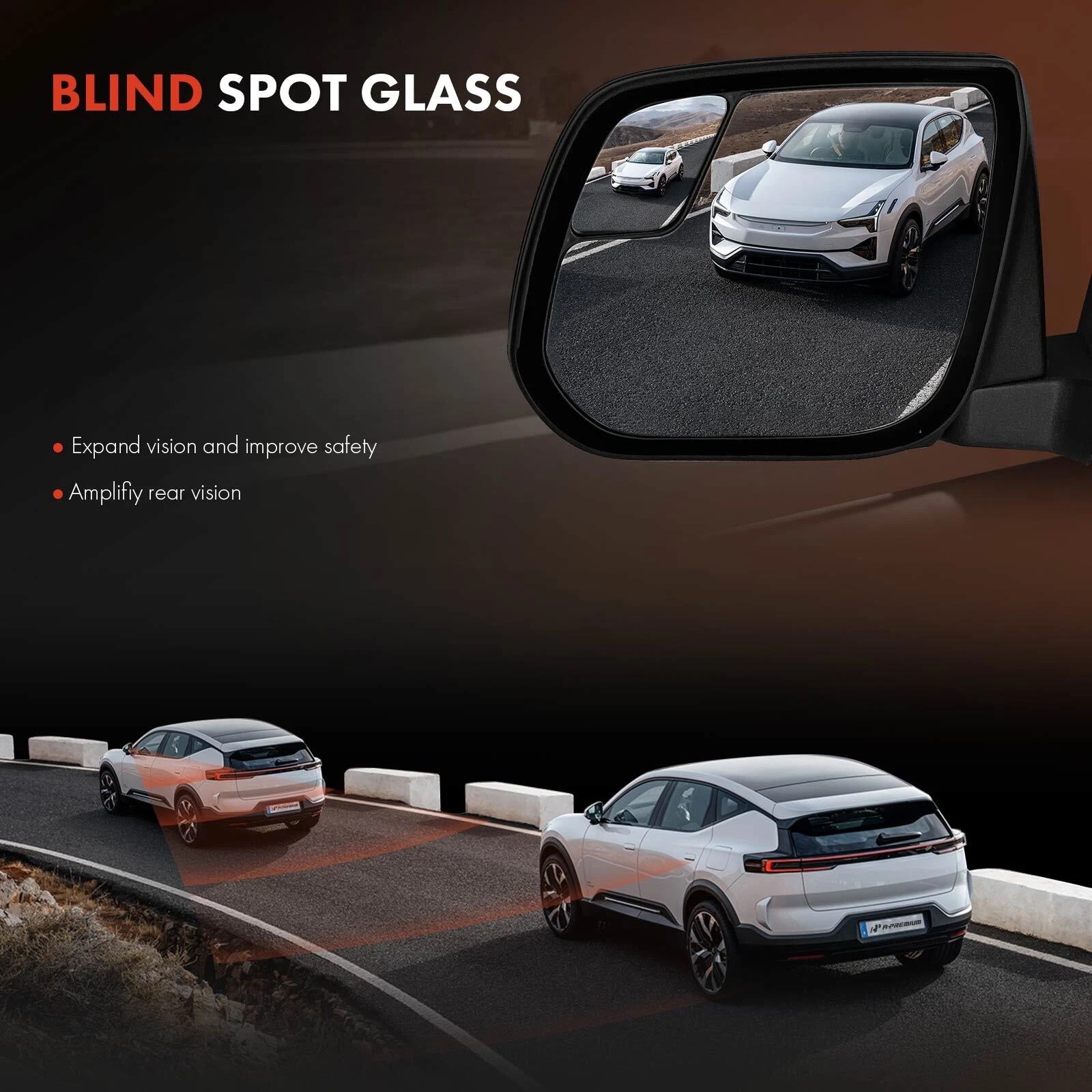 10-Pins Left Side Power Mirror Textured For 2019-2024 Ram 1500 68462769AB thumbnail 10