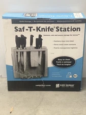  Knife Station, Genuine San Jamar STK1008 Saf-T *NEW in Box** 