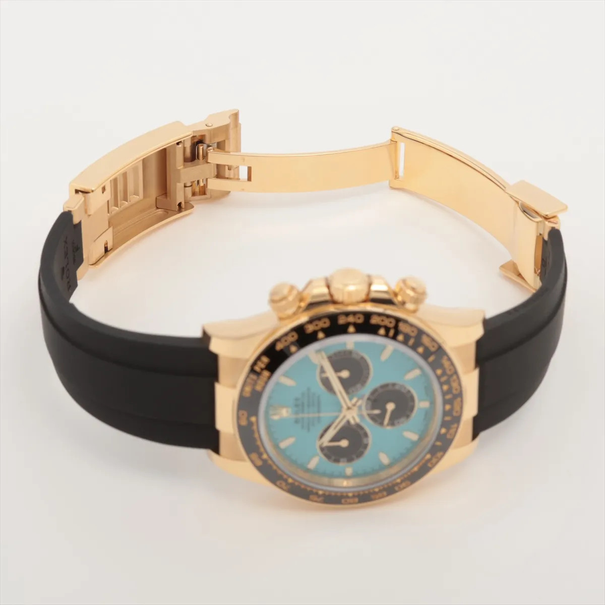 Rolex Cosmograph Daytona 126518LN YG YG AT Turquoise dial | eBay