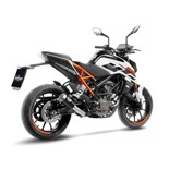 Échappement SBK LV-10 pour libérer la puissance de votre KTM Duke 125 en ville