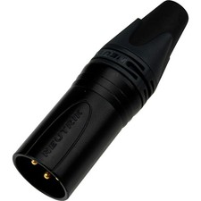 Rapco Neutrik XXSeries XLR 3Pin Inline Connector Gold Contacts Male