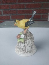 Towle Bone China - American Goldfinch bird bell
