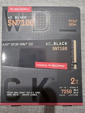 Western Digital WD_BLACK 2TB SN7100 NVMe SSD Gen4 PCIe M.2 2280 WDS200T4X0E