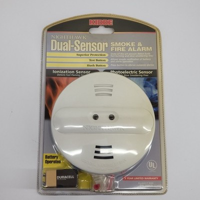 Kidde Nighthawk Dual-Sensor Smoke Alarm 0916LLN Battery