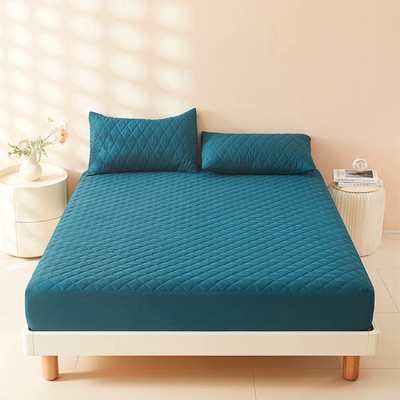1pc 3D Air Fabric Thick Mattress Cover,  Mattress Protector (No Pillowcase)