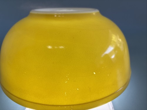 Vintage 1940's Pyrex Primary Colors Mixing Bowl Set Nesting Bowls - Picture 16 of 23