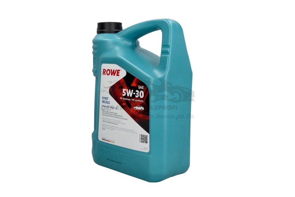 ROWE Motoröl Hightec Synt RS DLS SAE 5W-30 5 Liter BMW Longlife-04 MB-229.31 - Bild 2 von 4