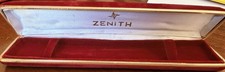 Scatola ZENITH STELLINA Box rossa vintage anni 60 Box Caja