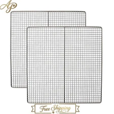 Heavy-Duty Deep Fryer Screen 13-1/4 x 13-1/2 Inch - 2 Pack OEM Quality