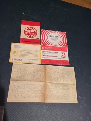 Mercedes Benz/Becker Europa Mono radio original Autoradio Service Booklet 35