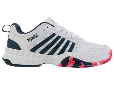 K-Swiss COURT EXPRESS 2 WHITE/STARGAZER/NEON BLAZE