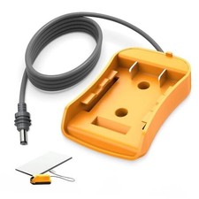 Starlink Mini with 3.3FT 18AWG DC Power Cable, with Battery Adapter for De.Walt