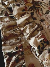 Ralph Lauren Guinevere Floral Medieval Aragon Ruffled Pair King Pillowcases