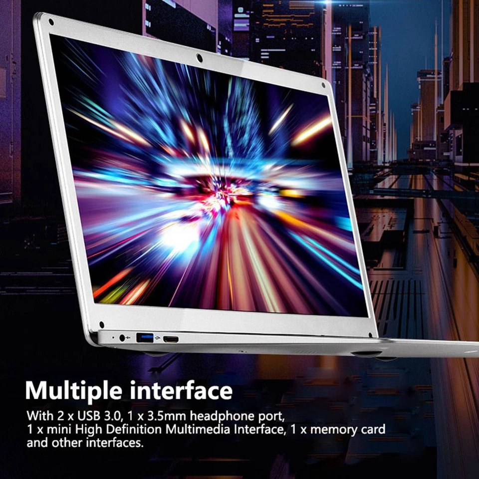 14.1 Inch Laptop Portable Laptop 1920X1080 Resolution 6Gb Ram 1Tb HEN - Image 4 of 4