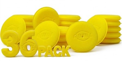 36x Auto Wachs Schaum Applikator Pads - Weicher Hochdichter Schwamm Bulk Polieren Set