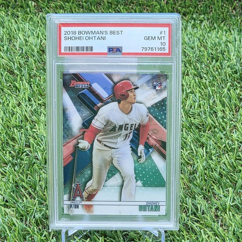 (PSA 10) Shohei Ohtani 2018 Bowman's Best #1 Rookie Card RC 