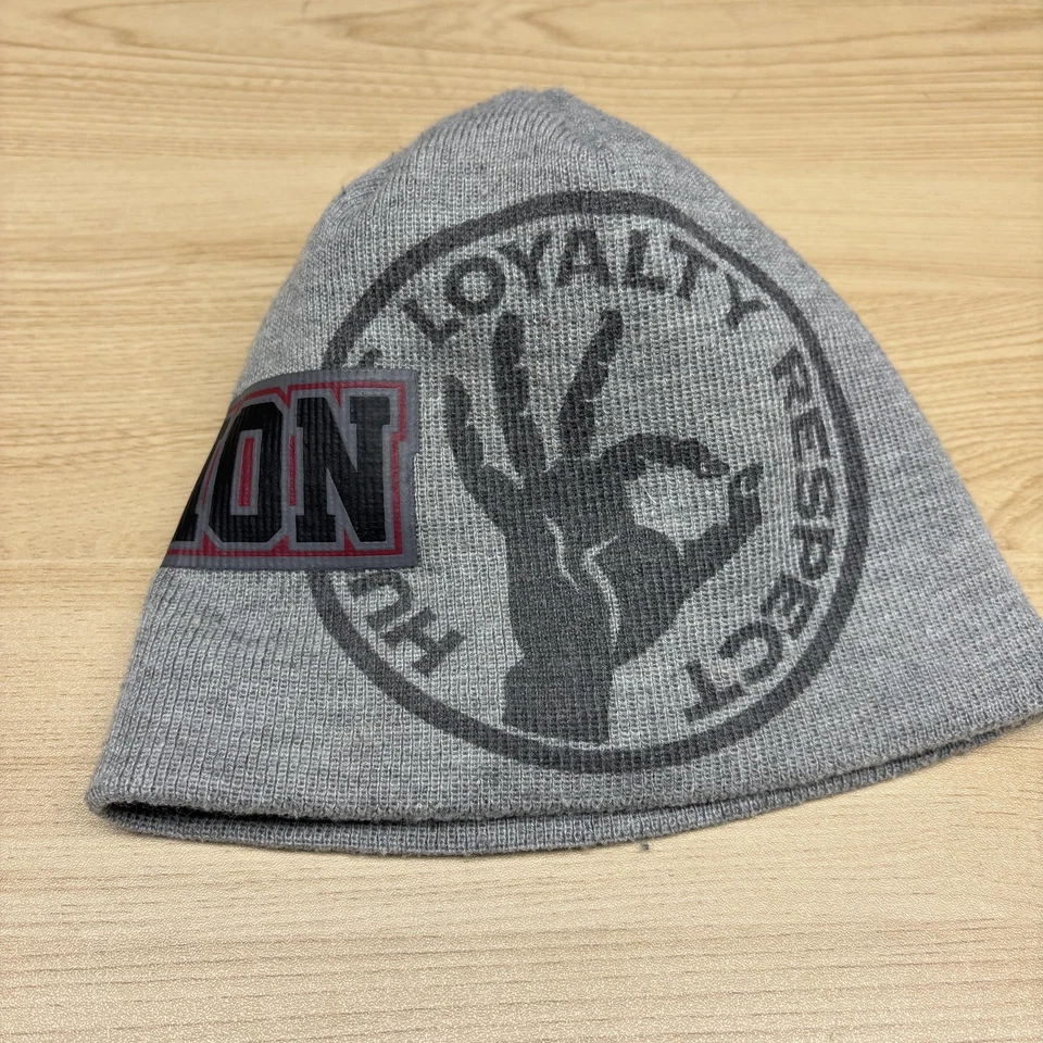 Gorro John Cena Cenación Para Hombres Gris WWE Lucha Austre Lealtad Respeto Foto 4 de 4