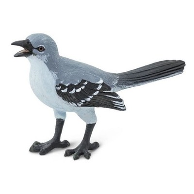 Northern mockingbird by Safari Ltd. retired bird figure 150329 Rare NEW