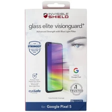 ZAGG (Glass Elite VisionGuard+) Screen Protector for Google Pixel 5 - Clear