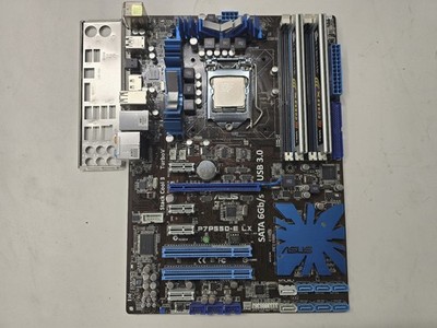 ASUS P7P55D-E LX Motherboard Core i5 650 3.20Ghz CPU 4GB Memory