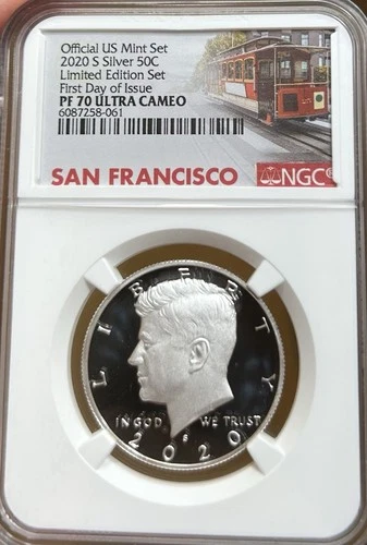 2020-S Silver Kennedy Half Limited Edition Set NGC PF70