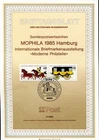 1985 Germany. Mophilia, Horses & Mail Coach. FDC. Ersttagsblatt 17/1985