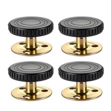 4 Pieces Adjustable Threaded Bed Frame Anti SHAKING Tools for Cabinets Bedside