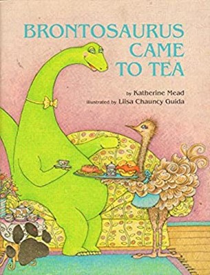 Brontosaurus kam zum Tee Großes gemeinsames Buch Katherine Mead