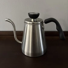 Pour Over  Gooseneck Kettle With Thermometer Coffee And Tea Maker For Stove