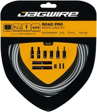 Jagwire Pro Slick Brake Cable Kit for Road Bikes - Pre-Stretched, Reinforced