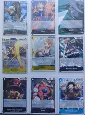 One Piece Card Game Lot OP15 EB04 Bundle Luffy Zoro Nami Sanji NM