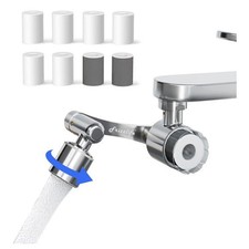Frizzlife Water Filter for Sink Faucet Extender Aerator 1080° Rotating FF1080