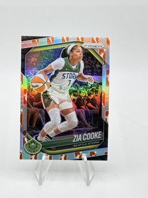 2025 Panini Prizm WNBA Zia Cooke #110 WNBA Logo Prizms Seattle Storm