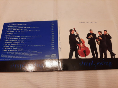 CD SIMPLY SWING - SWING IN CONCERT (DIGPACK)