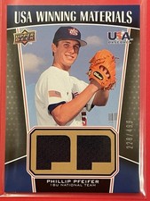 2009 Upper Deck Signature Stars Phillip Pfeifer USA Winning Materials /499