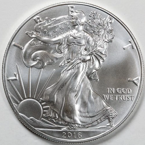 2016 American Silver Eagle #2 (BU) in a Capsule - PRISTINE - ORIGINAL OWNER!