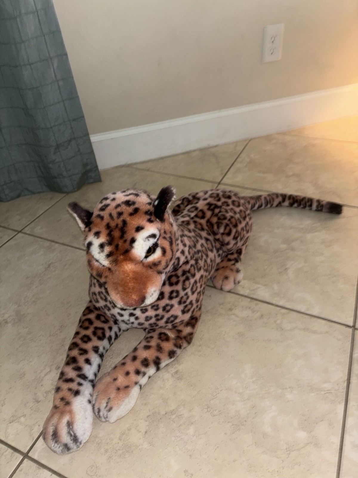 RealisticLeopard Cheetah Jaguar Jungle Big Plush Stuffed Animal Toy 62” 5 Feet