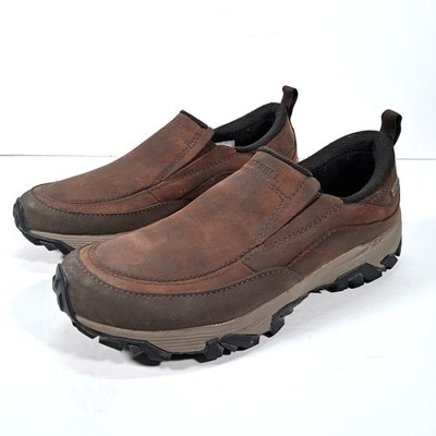 Merrell Coldpack Ice+ Moc Shoes Women 8.5 Casual Brown Slip On Sneakers J45524