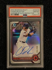 Chase Delauter Bowman 2022 Refractor /499 Auto