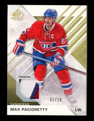2016-17 SP Game Used - MAX PACIORETTY - Gold Spectrum Premium Materials 2/10 #6
