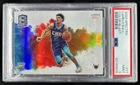 2020-21 Panini Spectra LaMelo Ball Color Blast SSP RC Rookie #21 Hornets PSA 9