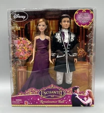 Disney Enchanted Renaissance Ball Giselle & Robert Doll 2007 Mattel L3739 NEW