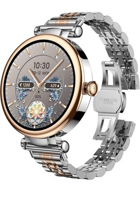 Smart Watch 1.32'' HD Color Screen, Health Tracker w/ Sleep Monitor, Waterproof,