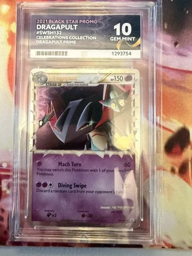Dragapult Promo SWSH132 Pokémon EN Celebrations Collection 2021 ACE 10