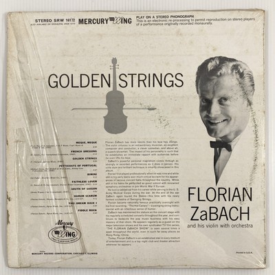 Florian Zabach Golden Strings Mercury Wing SRW-16172 Stereo