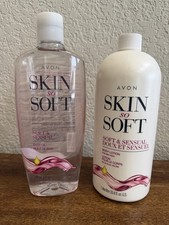 Avon Skin So Soft Soft Sensual Bath Oil 25 oz Body Lotion 33.8 oz NEW Sealed