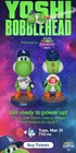 2026 Yoshi Los Angeles Dodgers Super Mario Bobblehead Nintendo Movie Presale New