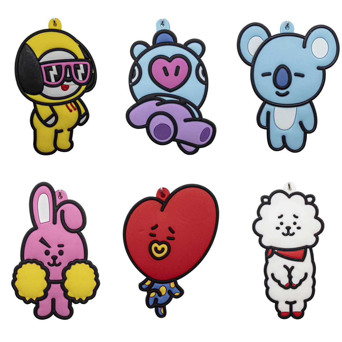 BTS Hanging Ornament Keychain K-Pop Korean Pop Music Mini Flat