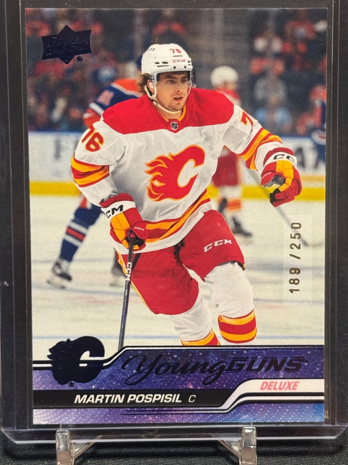 2023-24 Upper deck Extended Young Guns Deluxe #713 Martin Pospisil! #189/250